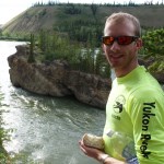 Picture of me at Five Finger Rapids, YK, Canada